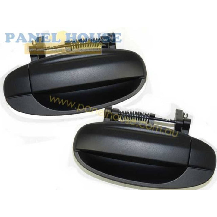 Outer Door Handles PAIR Rear Fits Daewoo Kalos 2003 - 2006