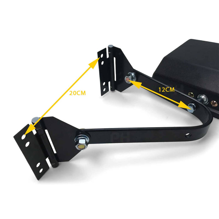 Universal Style Track Back Door Mirrors PAIR