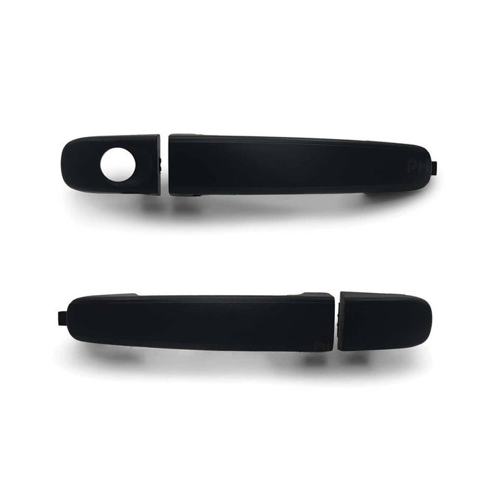 Outer Door Handles PAIR Front Black fits Ford Ranger PX 2011 - 2022