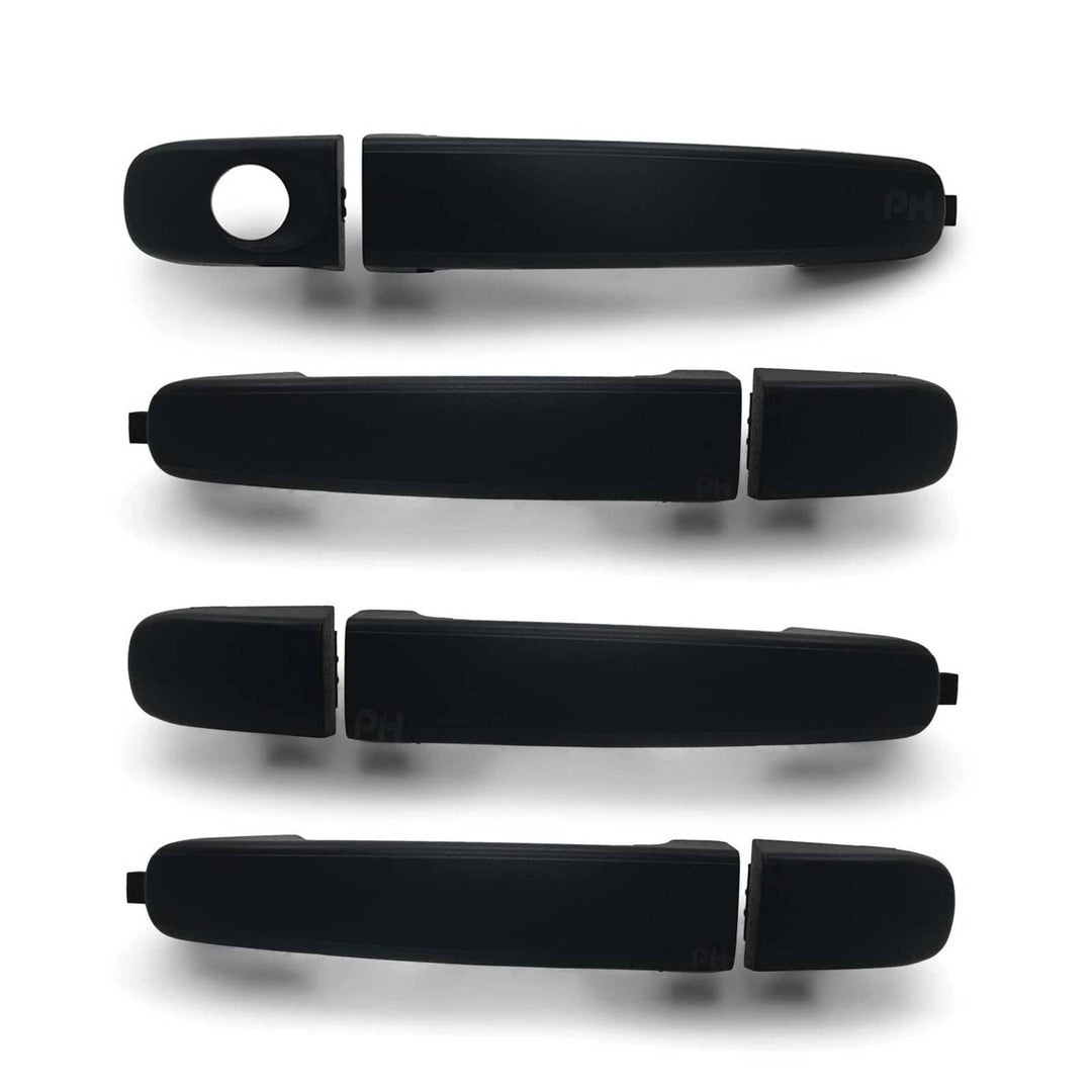 Outer Door Handle SET Black fits Ford Ranger PX 2011 - 2022