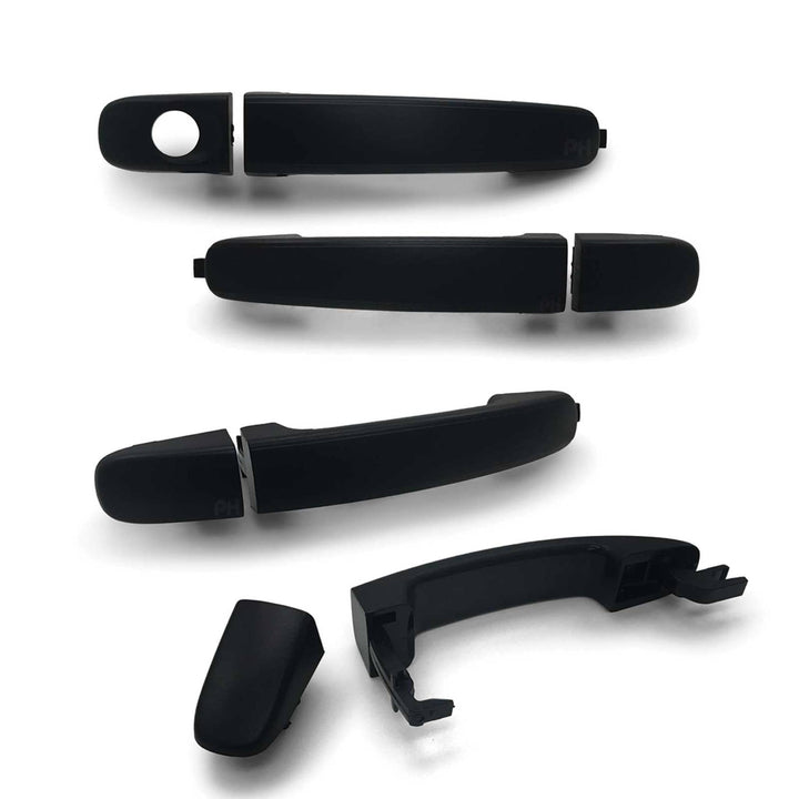 Outer Door Handle SET Black fits Mazda BT50 2011 - 2020