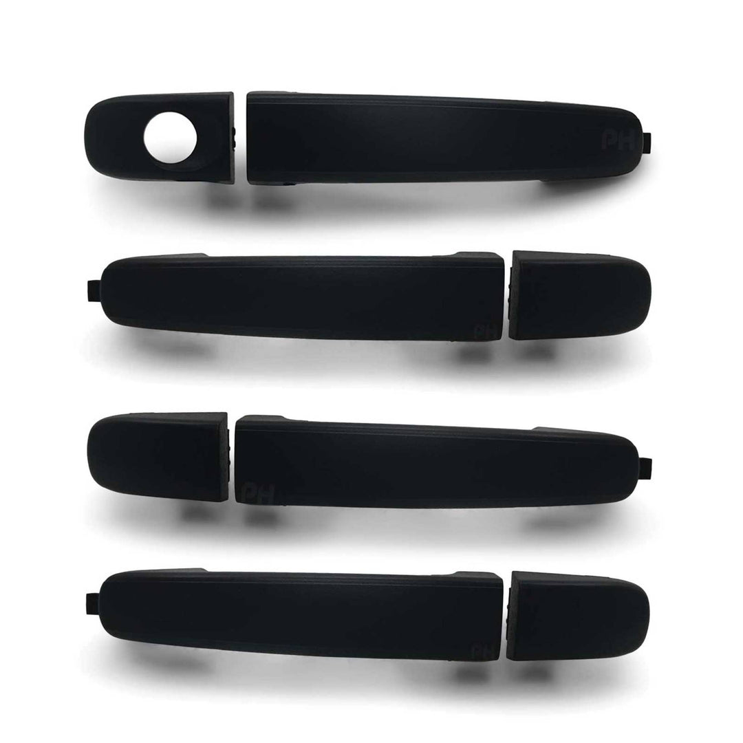 Outer Door Handle SET Black fits Mazda BT50 2011 - 2020