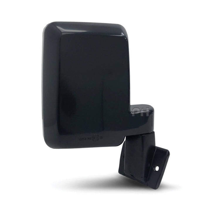 Door Mirrors Black Plastic Base PAIR Fits Landcruiser 60 Series 1980 - 1990