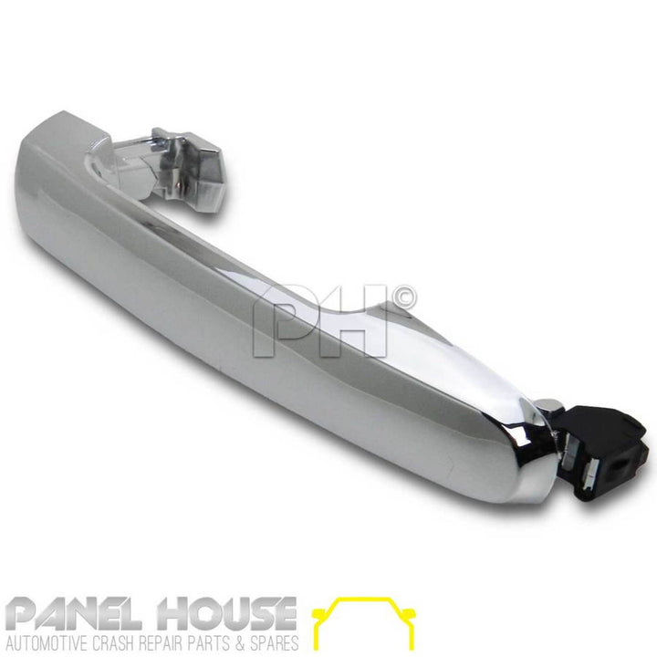 Outer Door Handle RIGHT Front Chrome With Hole Fits Toyota Hilux N70 2005 - 2015