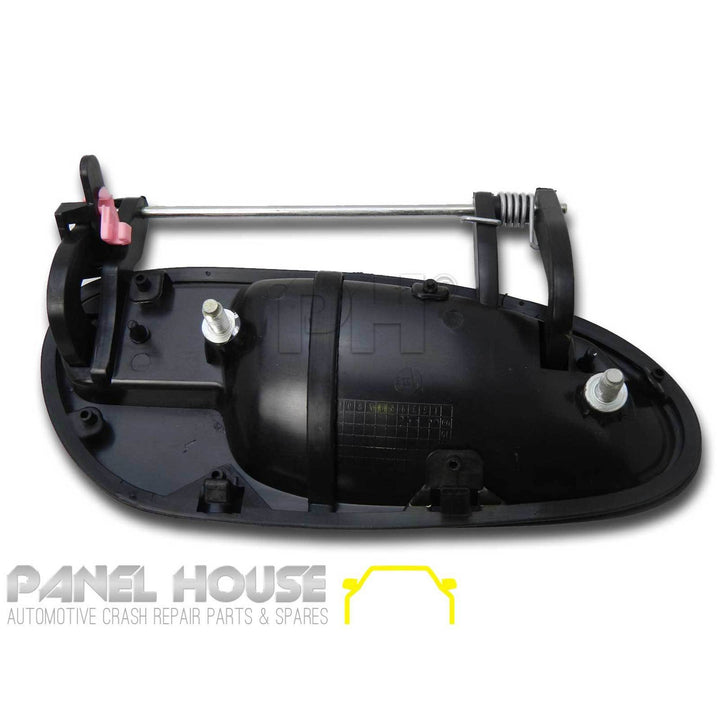 Door Handle LEFT Front Outer Black fits Holden Commodore VT VX VY VZ