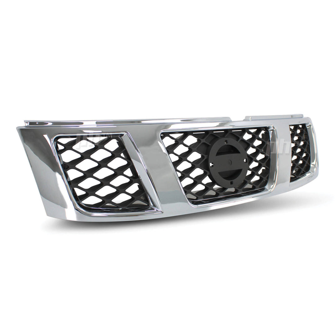 Grill Chrome & Black fits Nissan Patrol GU Series 4 Wagon 09/2004 -