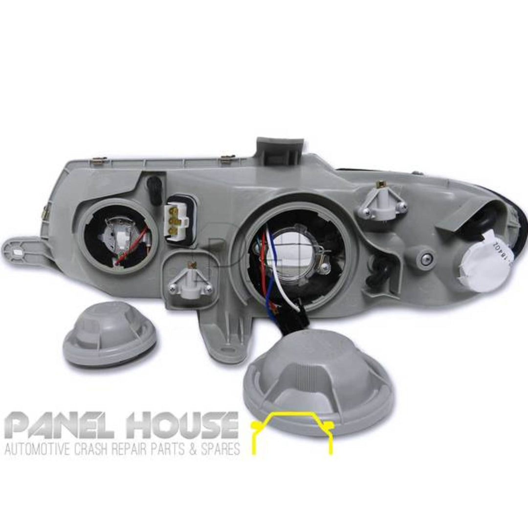 Headlights PAIR fits Holden VT Commodore 1997 - 2000