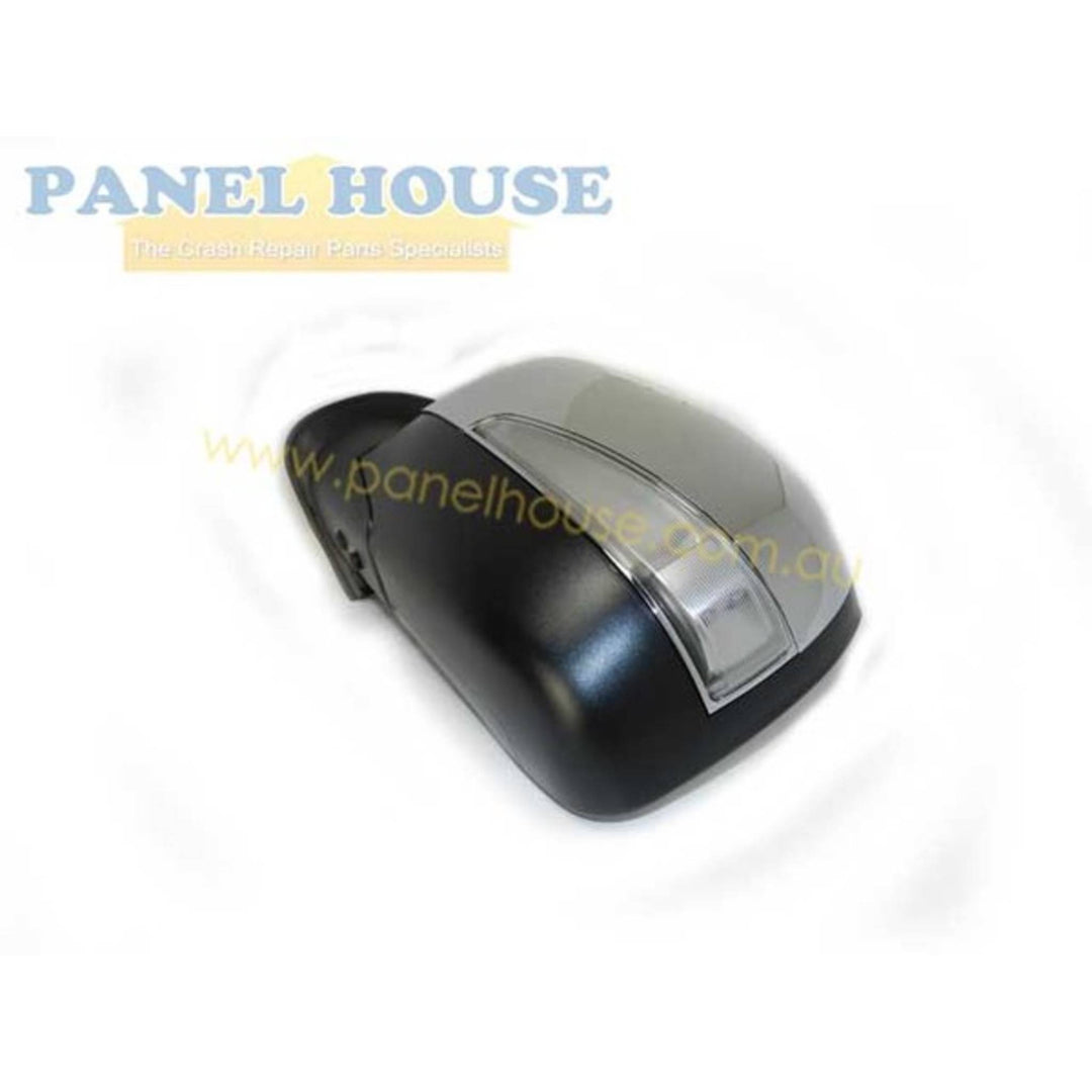 Door Mirror Blinker Left Chrome Electric AUTO FOLD fits Isuzu D-MAX DMAX 08-12