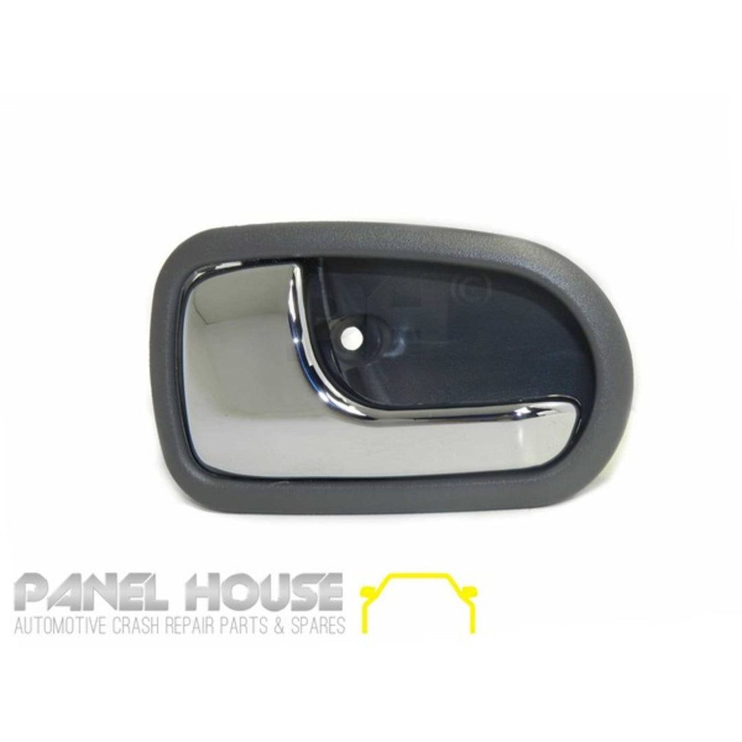 Interior Chrome Grey Handle SET x4 Inner fits Mazda 323 BJ Protege Sedan 98-02