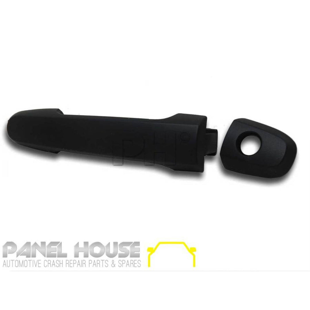 Outer Door Handle RIGHT Front Black With KEYHOLE Fits Toyota Hilux N70 2005 - 2015