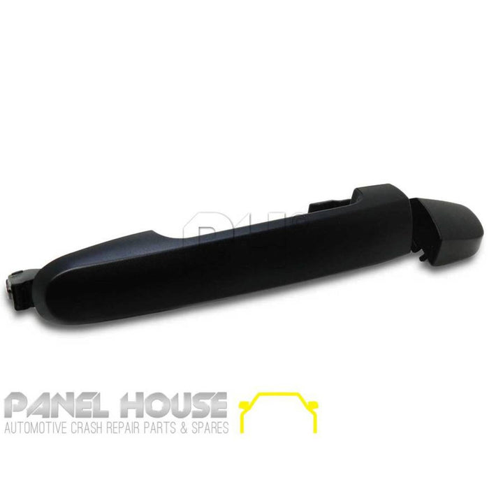Door Handle RIGHT Rear Outer Black NO KEYHOLE TYPE Fits Toyota HILUX Ute 05-11