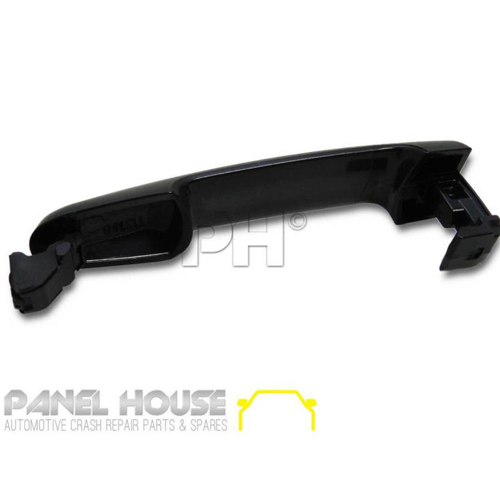 Outer Door Handle LEFT / RIGHT Rear Black Fits Toyota Hilux N70 2005 - 2015