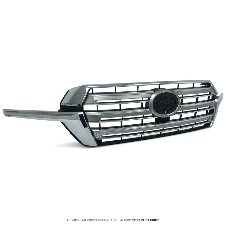 Grill Chrome Fits Toyota Landcruiser 200 Series 2015- GXL VX Sahara