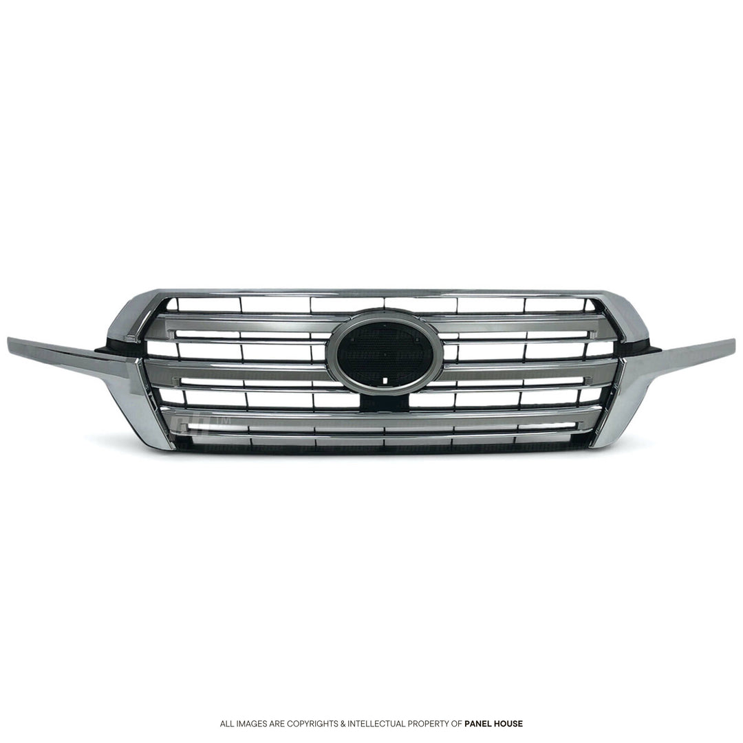 Grill Chrome Fits Toyota Landcruiser 200 Series 2015- GXL VX Sahara