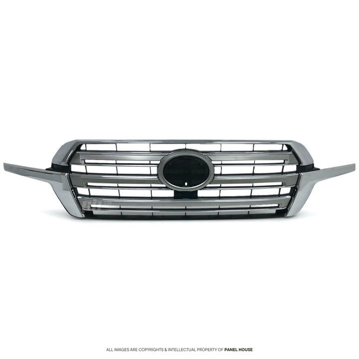 Grill Chrome Fits Toyota Landcruiser 200 Series 2015- GXL VX Sahara
