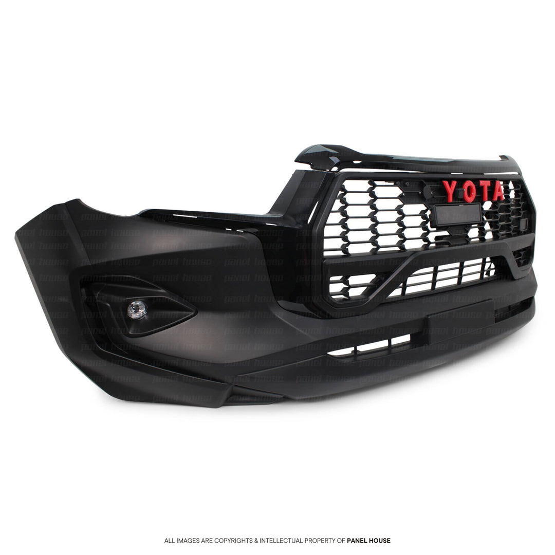 Front Bumper Upgrade Facelift GR Style Wide Body Kit fits Toyota Hilux N80 2020 - 2025 Workmate SR SR5