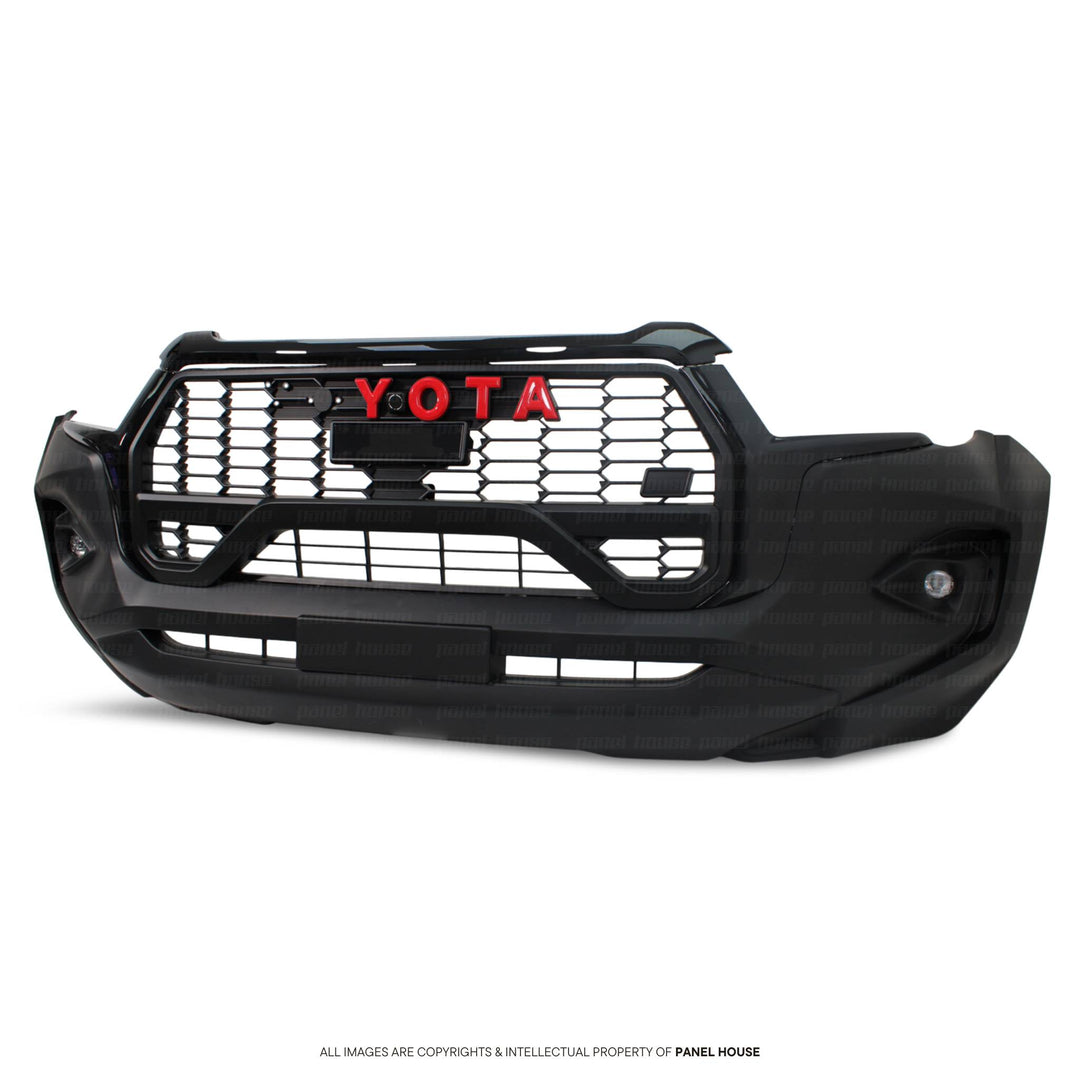 Front Bumper Upgrade Facelift GR Style Wide Body Kit fits Toyota Hilux N80 2020 - 2025 Workmate SR SR5