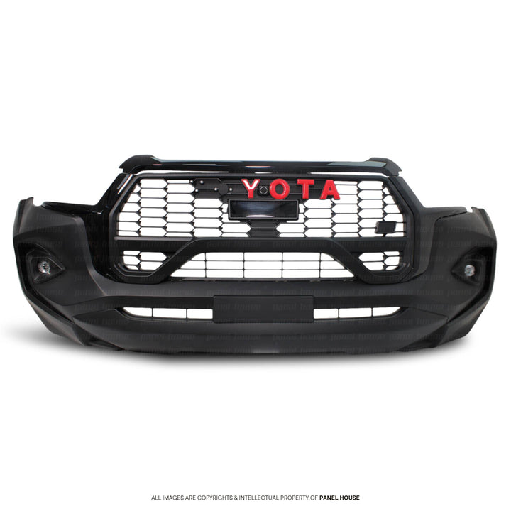 Front Bumper Upgrade Facelift GR Style Wide Body Kit fits Toyota Hilux N80 2020 - 2025 Workmate SR SR5