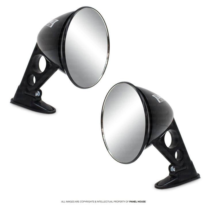 NEW Fender Mount JDM Style Mirrors PAIR LHS RHS Datsun Pick Up Ute 620 720 1200
