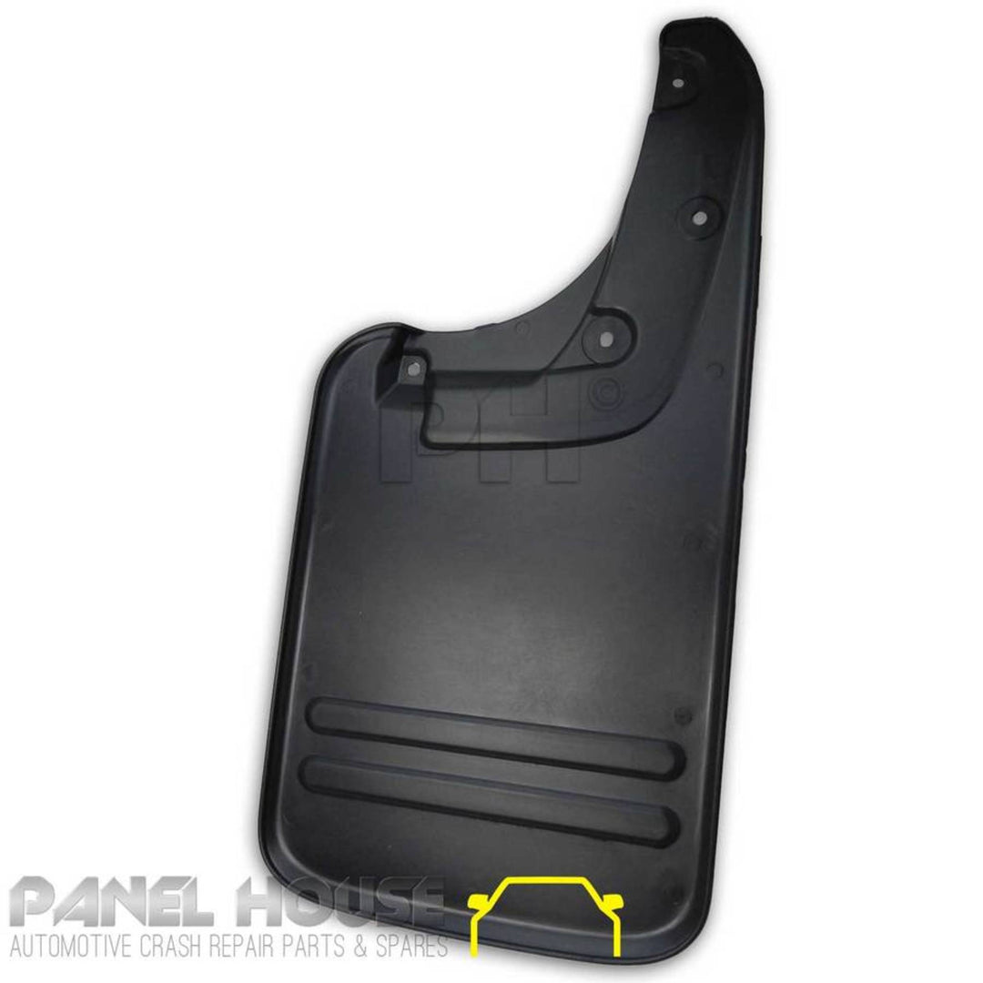 MudFlap LEFT Rear Plastic 58cm long Fits Toyota Hilux Ute 05-14 4WD SR5